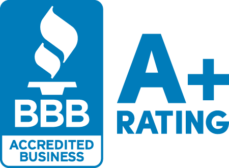 BBB Accredited Business — A+ Rating